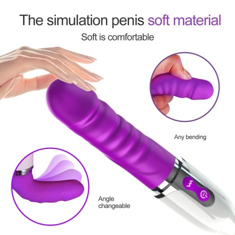 Stymulator- Stimulator clitoris, USB Magnetic charging, 7 Frequency Vibration - 10