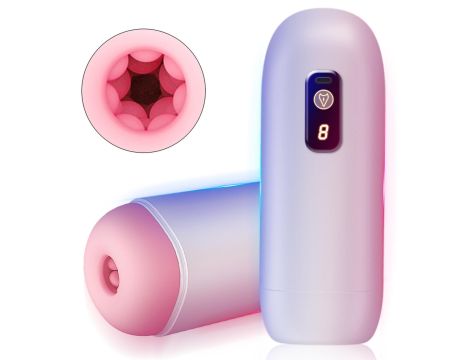 Masturbator- USB Rechargeable, 8 vibration functions - 3