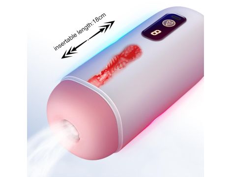 Masturbator- USB Rechargeable, 8 vibration functions - 4