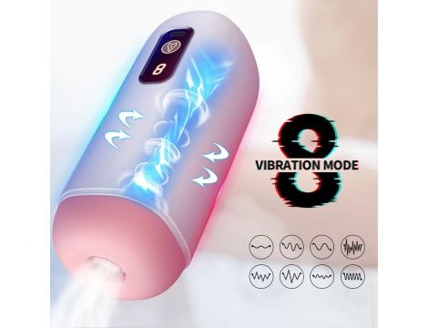 Masturbator- USB Rechargeable, 8 vibration functions - 6