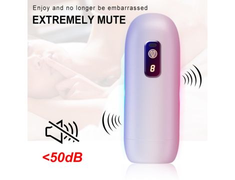 Masturbator- USB Rechargeable, 8 vibration functions - 8