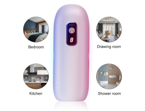 Masturbator- USB Rechargeable, 8 vibration functions - 9