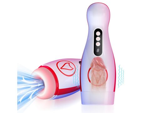 Masturbator - Vibrating  Masturbation Cup , 7 Suction Power, 7 Vibration Setting