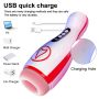 Masturbator - Vibrating  Masturbation Cup , 7 Suction Power, 7 Vibration Setting - 9