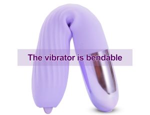 Wibrator-Silicone Vibrator USB, 10 vibration modes, Heating - image 2