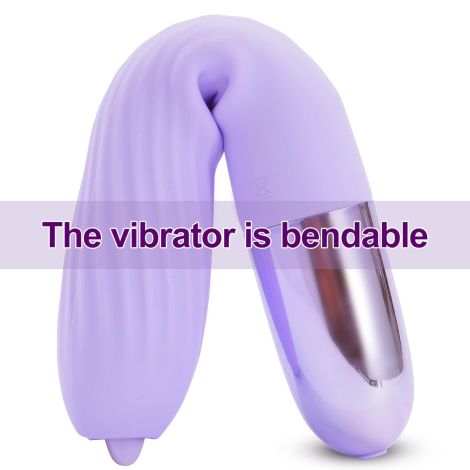 Wibrator-Silicone Vibrator USB, 10 vibration modes, Heating - 2