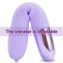 Wibrator-Silicone Vibrator USB, 10 vibration modes, Heating - 3