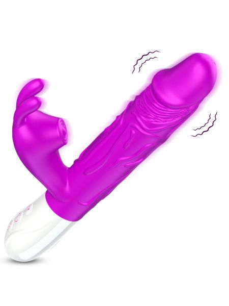 Wibrator-Silicone, Vibrator USB, 7 vibration modes, Heating