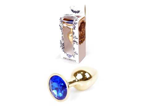 Plug-Jewellery Gold PLUG- Dark Blue - 8