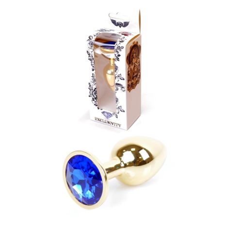 Plug-Jewellery Gold PLUG- Dark Blue - 8