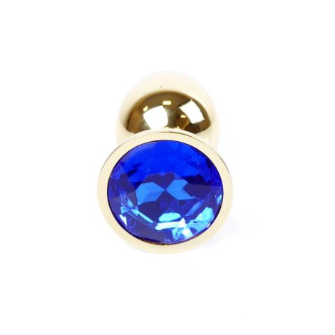 Plug-Jewellery Gold PLUG- Dark Blue