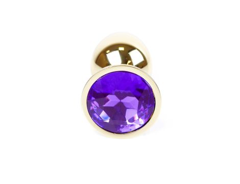 Plug-Jewellery Gold PLUG- Purple