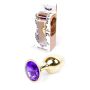 Plug-Jewellery Gold PLUG- Purple - 9