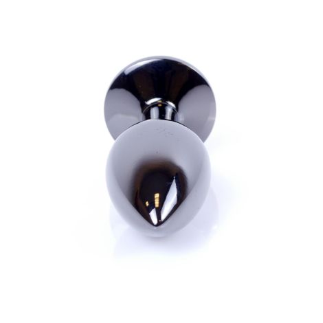 Plug-Jewellery Dark Silver PLUG- Clear - 3