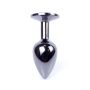 Plug-Jewellery Dark Silver PLUG- Clear - 6