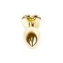 Plug-Jewellery Gold  Heart PLUG- Red - 5