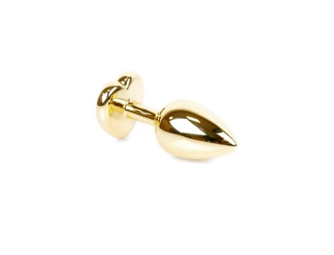 Plug-Jewellery Gold  Heart PLUG- Black - 2