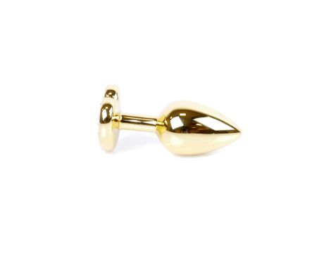 Plug-Jewellery Gold  Heart PLUG- Black - 3