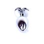 Plug-Jewellery Silver  Heart PLUG- Red - 4