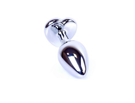 Plug-Jewellery Silver  Heart PLUG- Dark Blue - 5