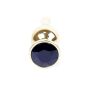 Plug-Jewellery Gold BUTT PLUG- Black - 2