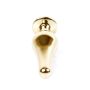 Plug-Jewellery Gold BUTT PLUG- Black - 4