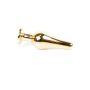 Plug-Jewellery Gold BUTT PLUG- Black - 5