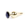 Plug-Jewellery Gold BUTT PLUG- Black - 8