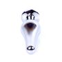 Plug-Jewellery Silver BUTT PLUG- Clear - 5