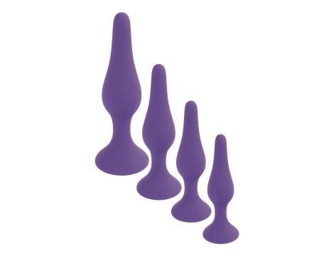 Plug-Silicone Plug Purple - Medium - 4