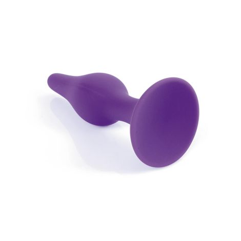 Plug-Silicone Plug Purple - Medium - 2