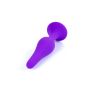 Plug-Silicone Plug Purple - Medium - 4