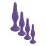 Plug-Silicone Plug Purple - Medium - 5