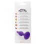 Plug-Silicone Plug Purple - Large - 8