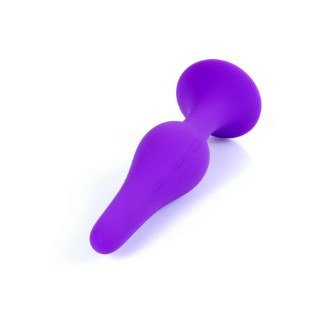 Plug-Silicone Plug Purple - Extra Large - 3