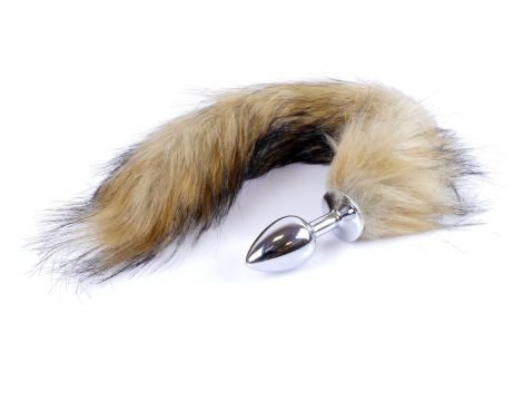 Plug-Fox TAIL- Brown XL - 3