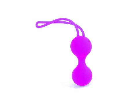 Kulki-Silicone Kegal Balls Set - Purple - 6