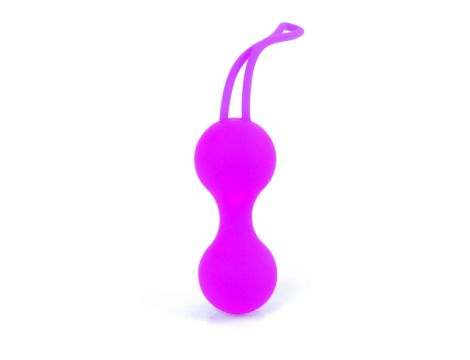 Kulki-Silicone Kegal Balls Set - Purple - 7