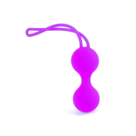 Kulki-Silicone Kegal Balls Set - Purple - 6