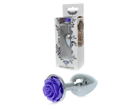 Plug-Jewellery Silver PLUG ROSE- Purple - 8