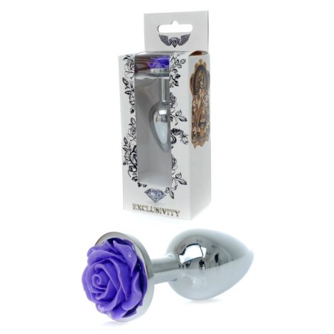 Plug-Jewellery Silver PLUG ROSE- Purple - 8