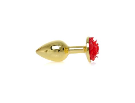 Plug-Jewellery Gold PLUG ROSE- Red - 3