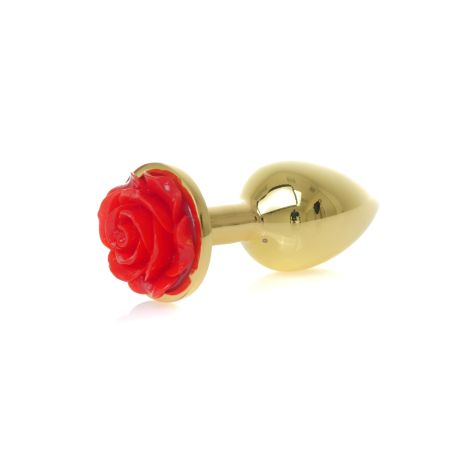 Plug-Jewellery Gold PLUG ROSE- Red - 2