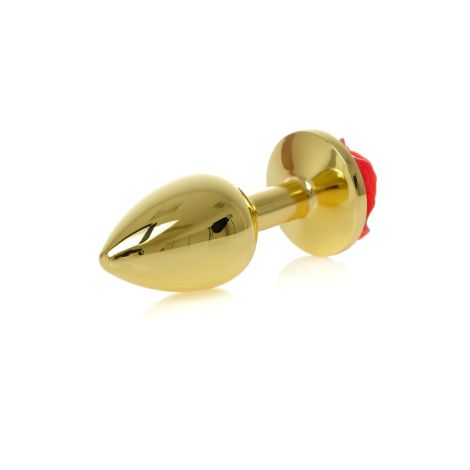 Plug-Jewellery Gold PLUG ROSE- Red - 4