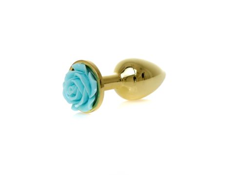 Plug-Jewellery Gold PLUG ROSE- Light Blue - 2