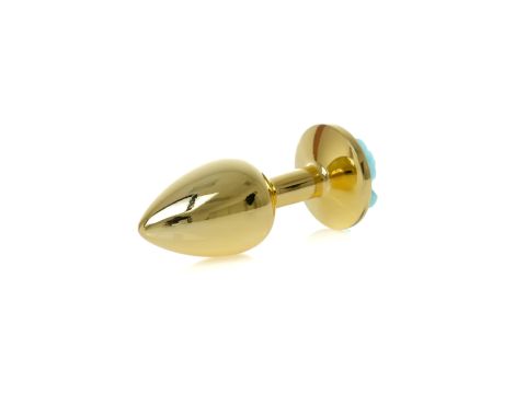 Plug-Jewellery Gold PLUG ROSE- Light Blue - 4