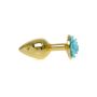 Plug-Jewellery Gold PLUG ROSE- Light Blue - 4