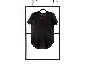 T-shirt men black S fashion - image 2