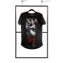 T-shirt men black L fashion - 2