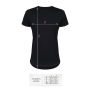 T-shirt men black L fashion - 5